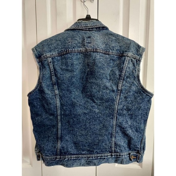 LEE Vintage Denim Vest woman large 14 - Picture 2 of 7